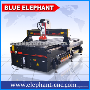 ELE- 1332 cnc carving marble granite stone machine with high speed